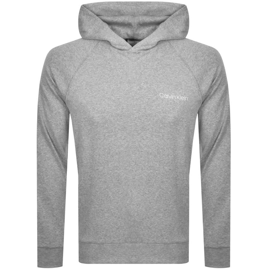 Alternative Image for ProductCalvin Klein Lounge Logo Hoodie Grey1